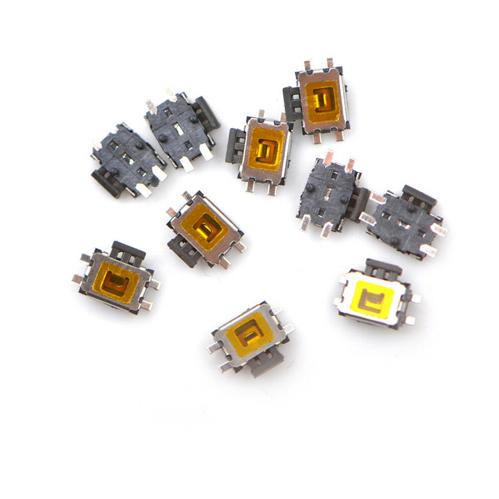 10X YD-3414 4Pin SMD Turtle type Tact Power Side Switch Button WF