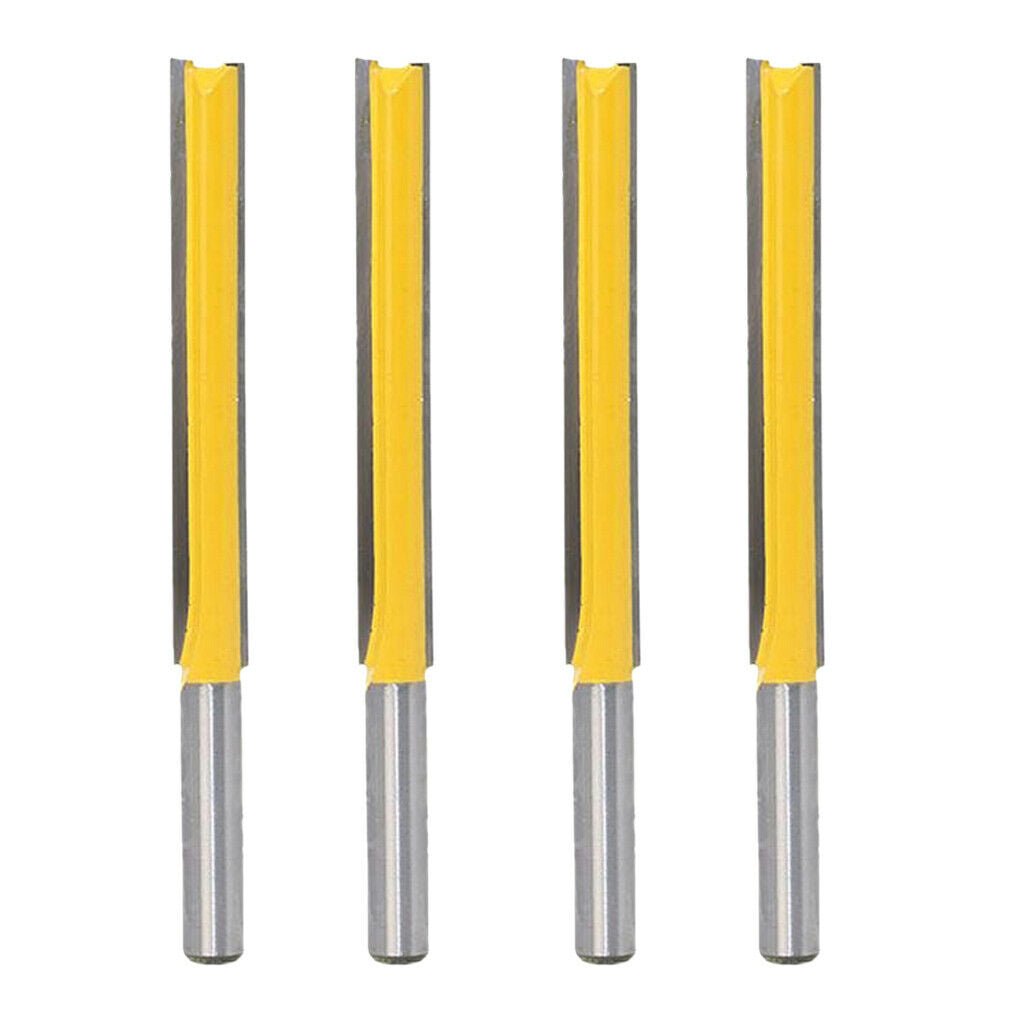 76.2mm Slotted Cutter Extra Long Straight Router Bit Edge Repair Trimming Blades