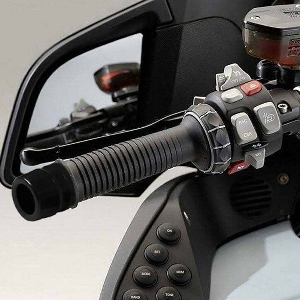 Lot Of 2 Pieces Motorcycle Rubber Grips Soft Anti-splash For BMW R1200GS RT1200