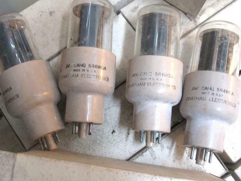 1pcs - CHATHAM ELECTRONICS 5R4WGA Vacuum tube - NOS