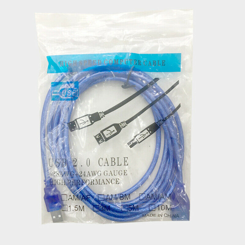 Print Cable USB 2.0 Printer Cable For Canon Printer usb Printer Scan_AU