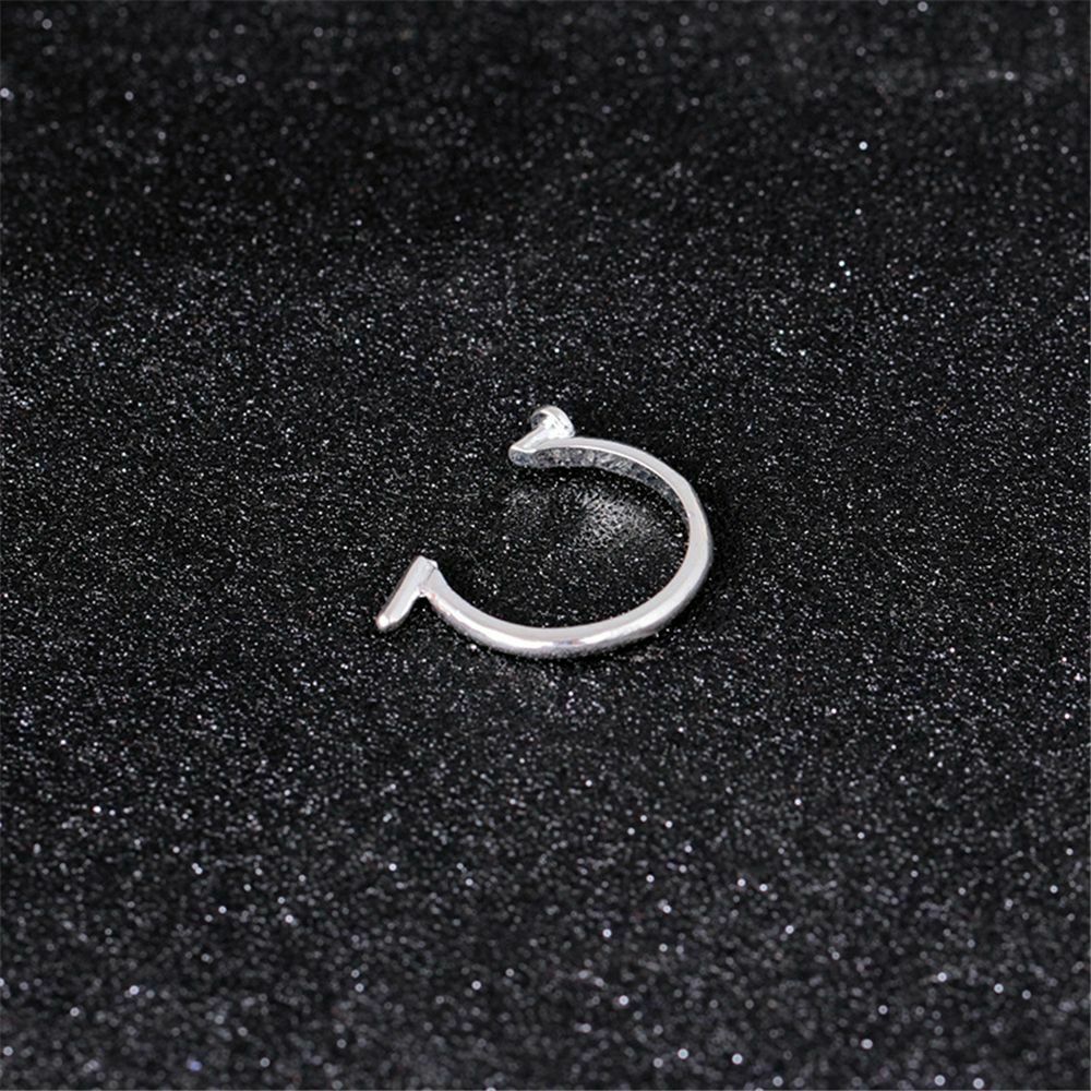Halloween Party Punk Style Adjustable Copper Rings Open Rings Nail Rings Alloy