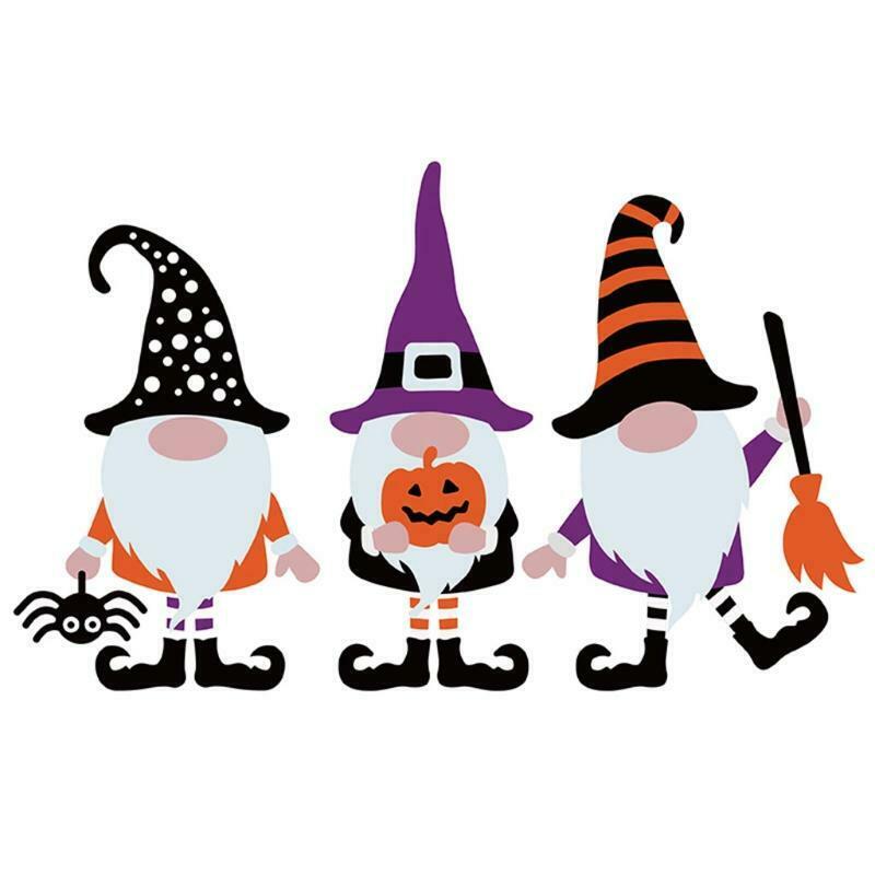 Halloween Gnomes Metal Cutting Dies Stencil DIY Scrapbooking Album Paper Card