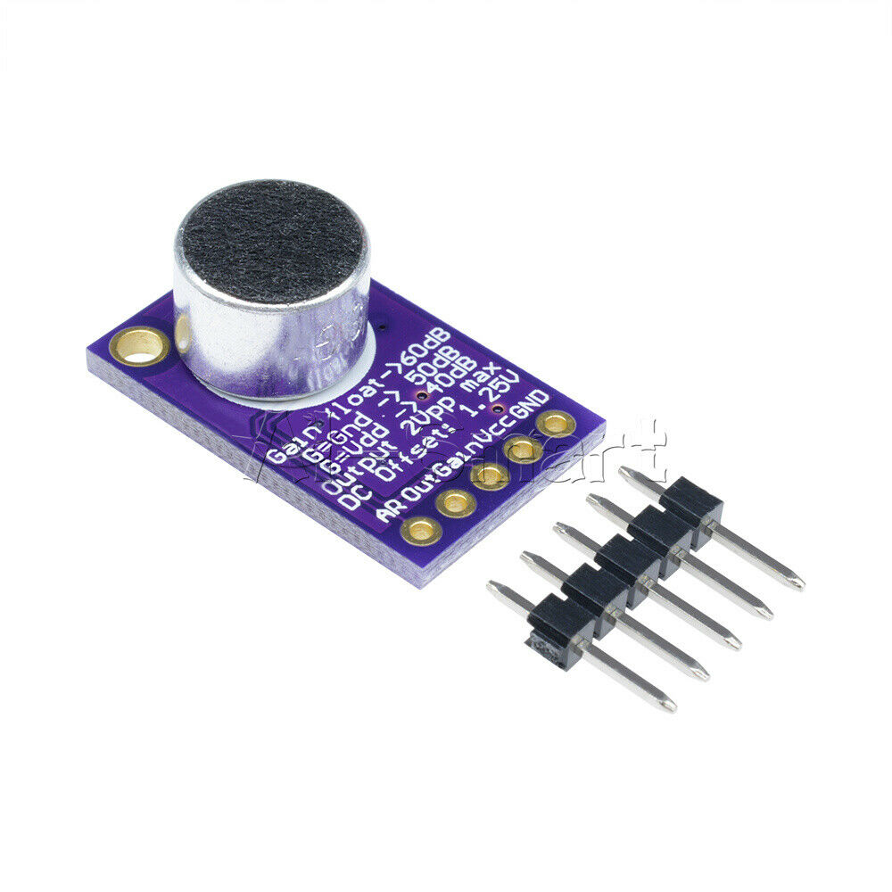 Max9814 Microphone Agc Amplifier Board Module Auto Gain Control Cma-4544P