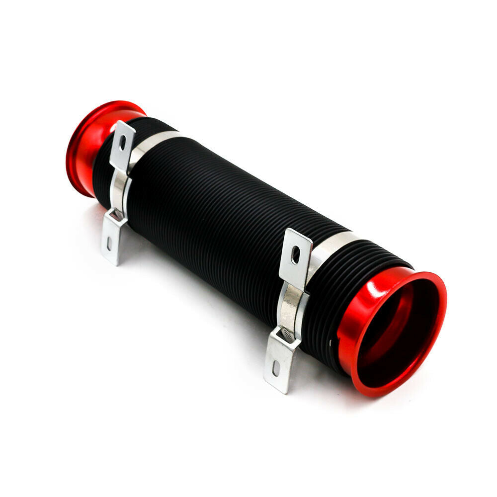 3" 76MM Flexible Adjustable Car RAM/COLD Air Intake Piping Turbo Duct Inlet Hose