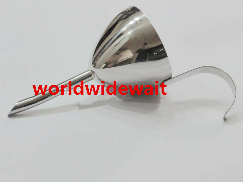 New Stainless Steel 18/10 Hanging ear Funnel 1PC