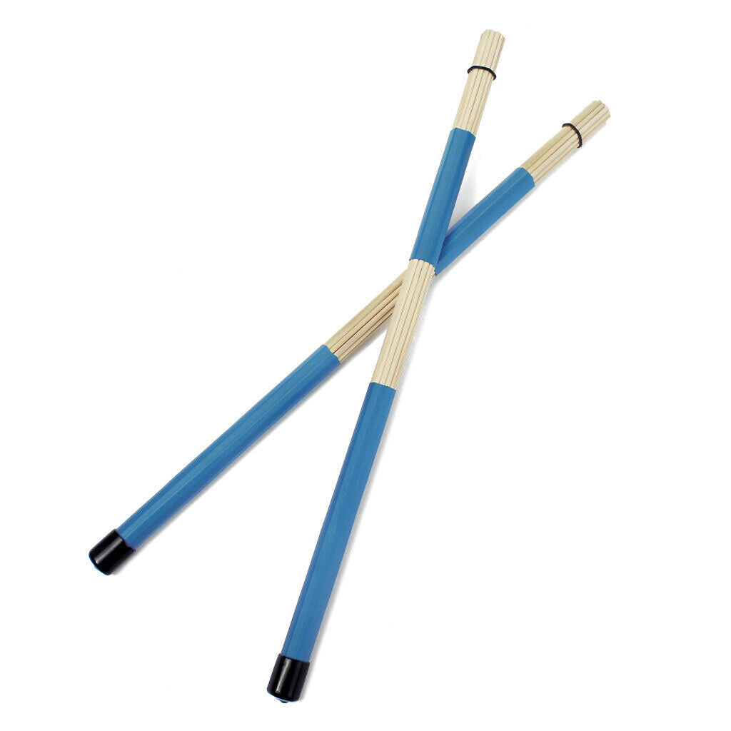 1 Pair Of Brushes For, Sticks With Bamboo For Pieces Of Music
