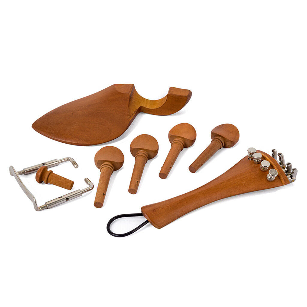 Jujube Violin DIY Chinrest Pins Unit Accessories Kit Exquisite Luthier Tools