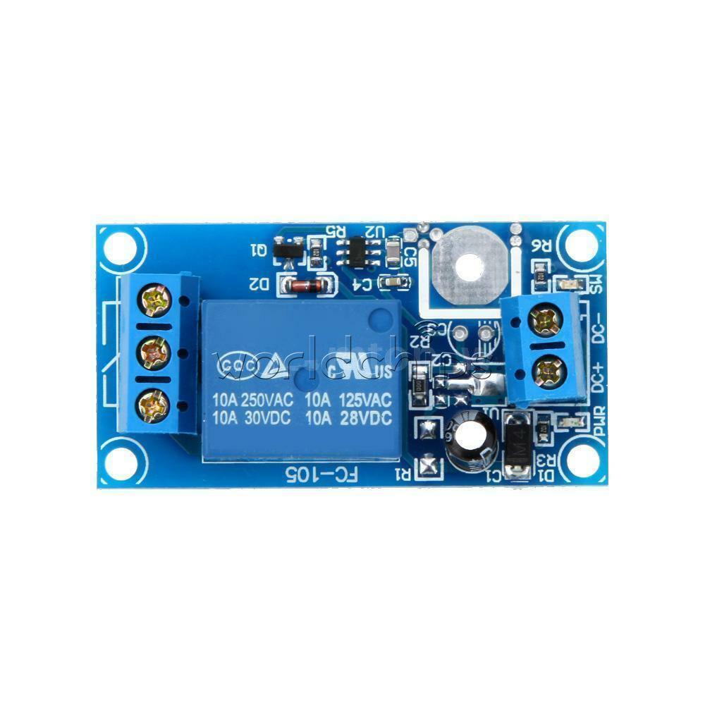 12V 1 Channel Relay Module Capacitive Self-locking Touch Switch Precise