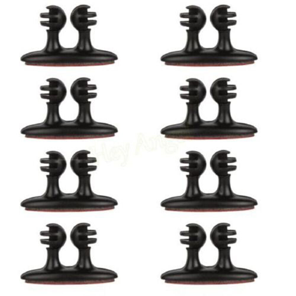 Car Charger Line Headphone/USB Cable Car Clip Interior Accessories 8Pcs/set