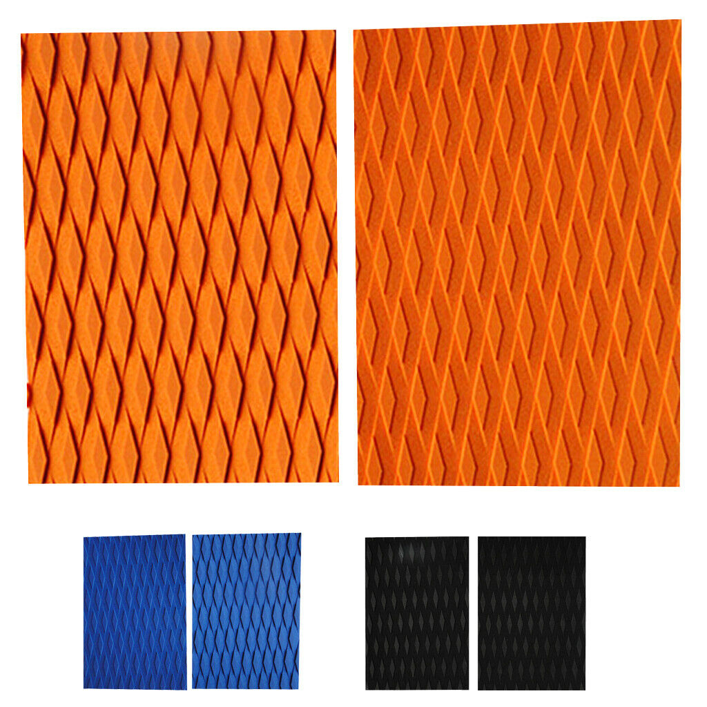 2x EVA Skimboard Surfboard Surfing Traction Tail Pad Bar Deck Grip Accessory