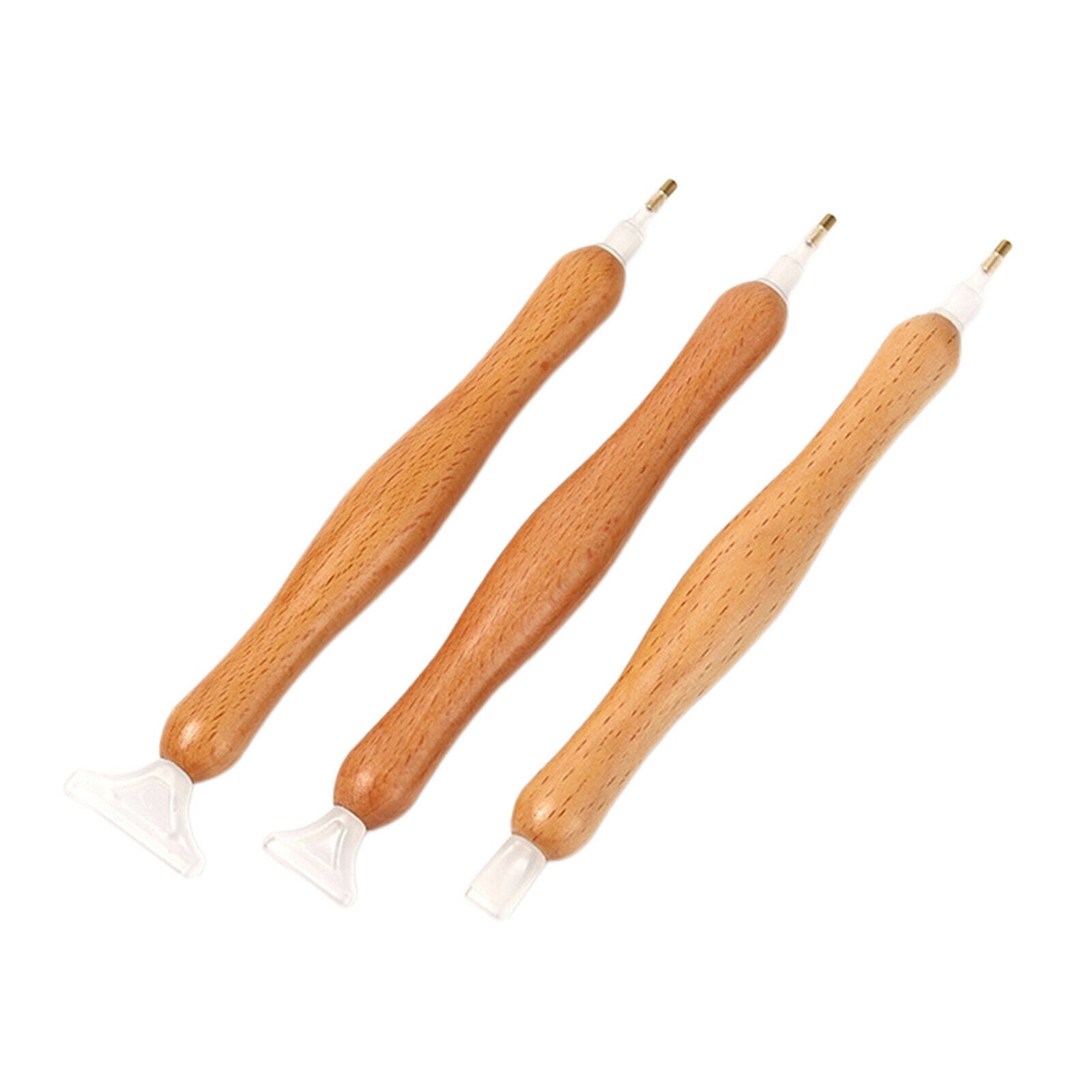 3pcs 5D Diamond Embroidery Painting Pen Rhinestone Picker Tool Art Craft Pen