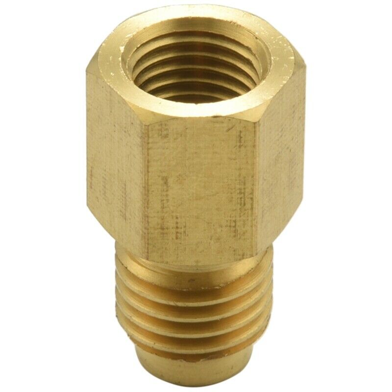 4 Pieces 6015 R134A Brass Refrigerant Tank 1/2 Female To 1/4 Male Flare Spool Z5
