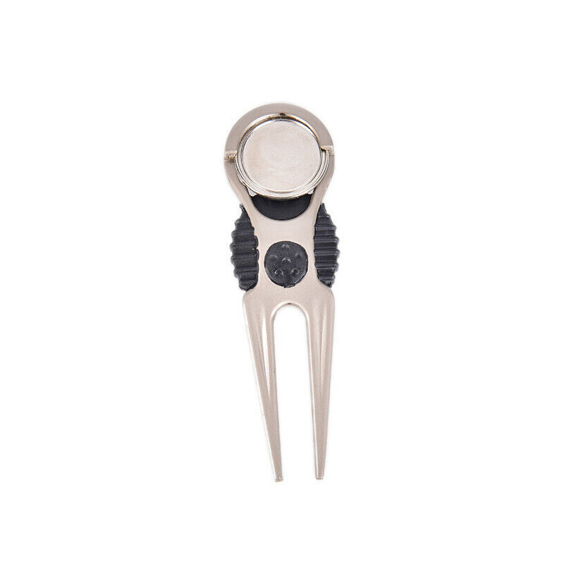 1pc Zine-alloy Golf Divot Tool Golf Club Ball Putting Fork Divot Golf Ki.l8