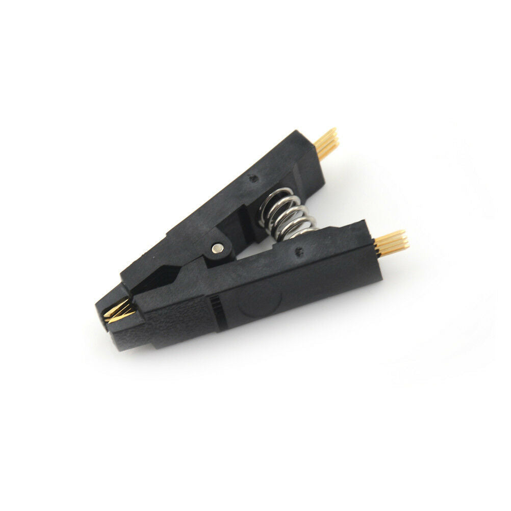 Black Programmer Testing Clip SOP8 Pin SOIC8 DIP8 IC Test Clam.l8