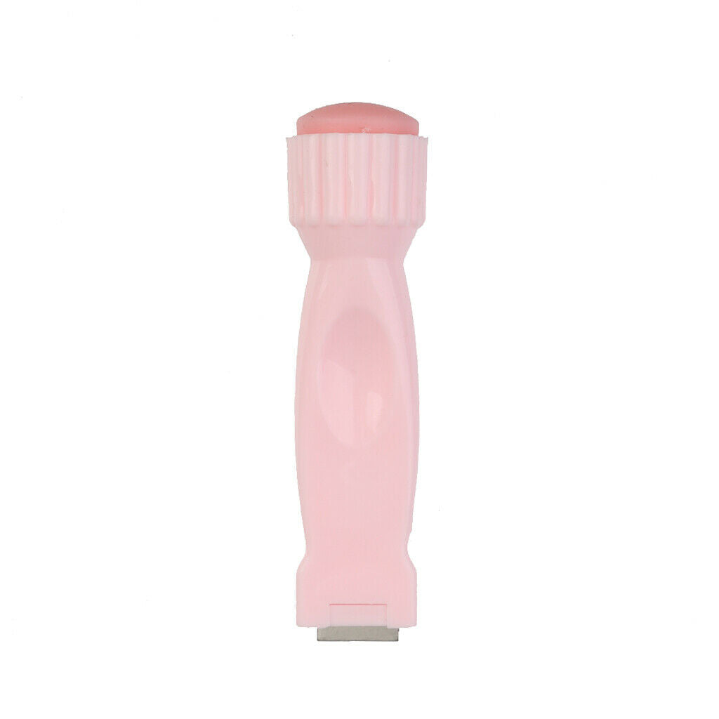 2 in 1 Double-end Nail Art Stamper Scraper Manicure Print DIY Tool - Pink