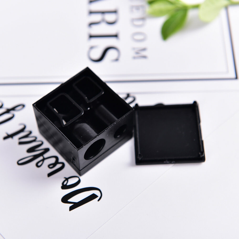 New Precision Cosmetic Pencil 2 Holes Sharpener for Eyebrow Lip Liner Eyel.l8