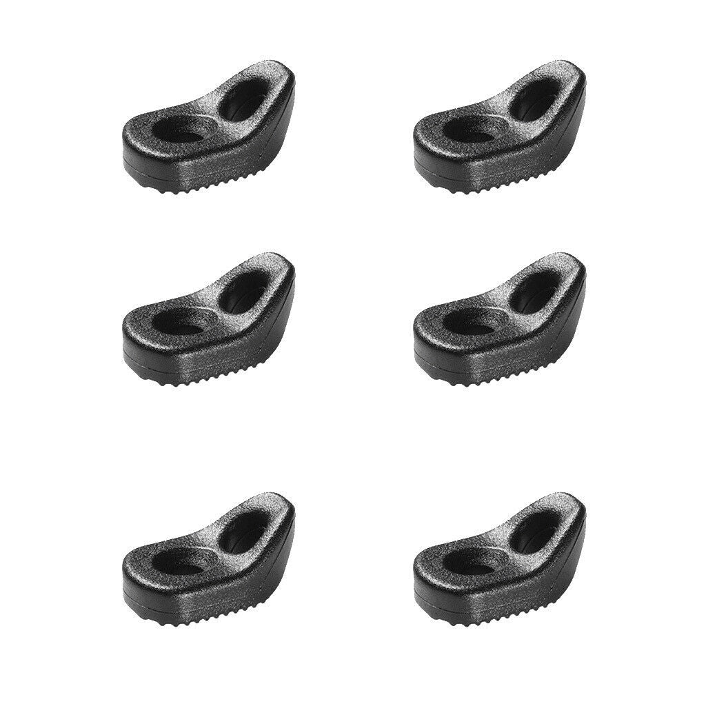 6pcs Kayak Canoe Nylon Single Eyelet Tie down Loop Safety Deck Fitting