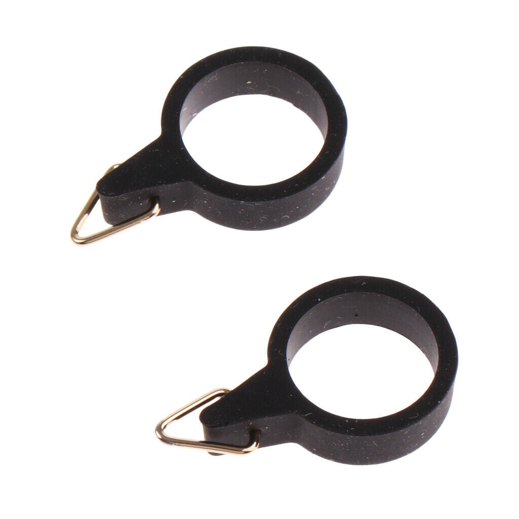 6Pack Fishing Rod Hook Keeper Elastic Holder Small Rod&Hook Keepers S+M+L