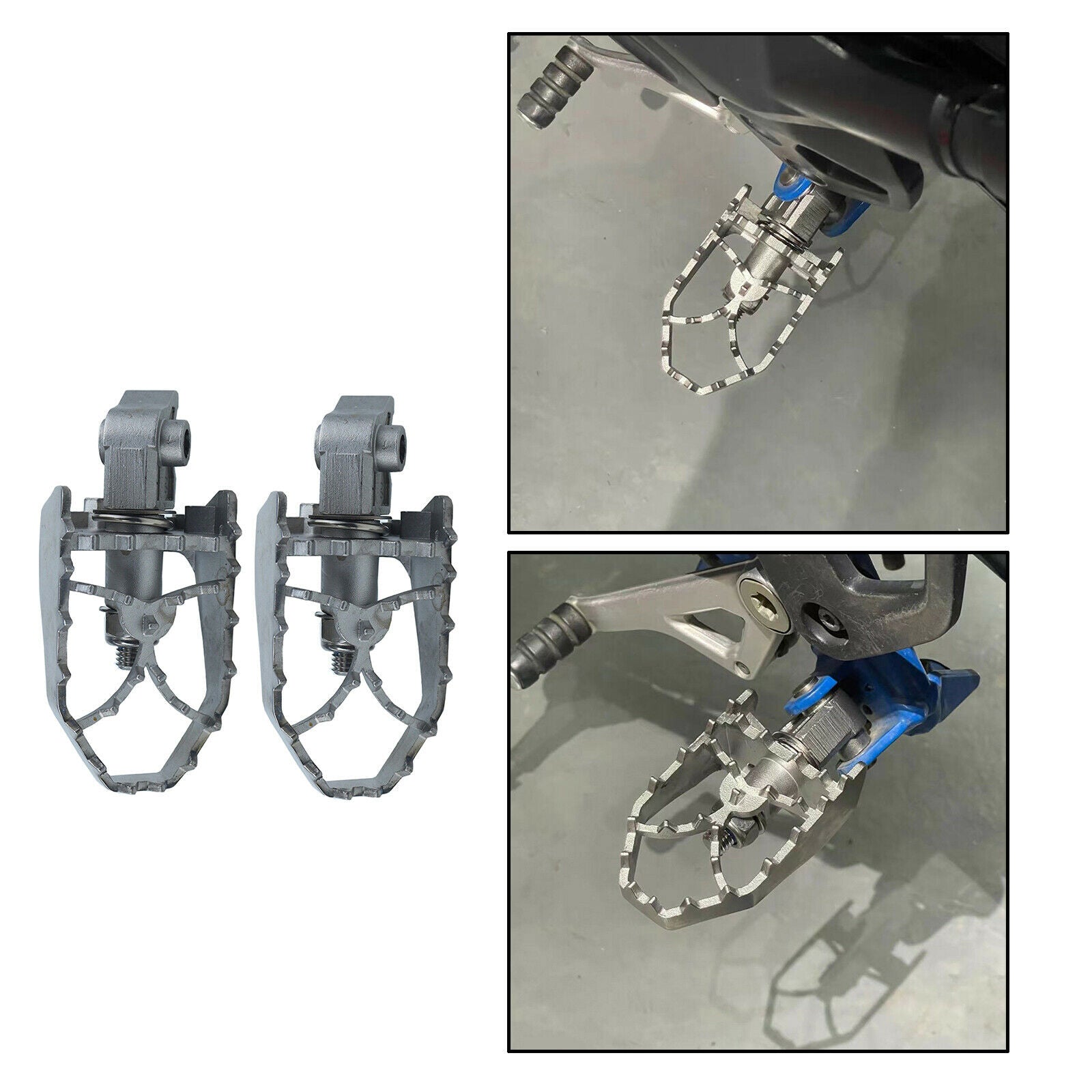Front Footrests Foot Peg for BMW R1200GS R1250GS F850GS Adjustable