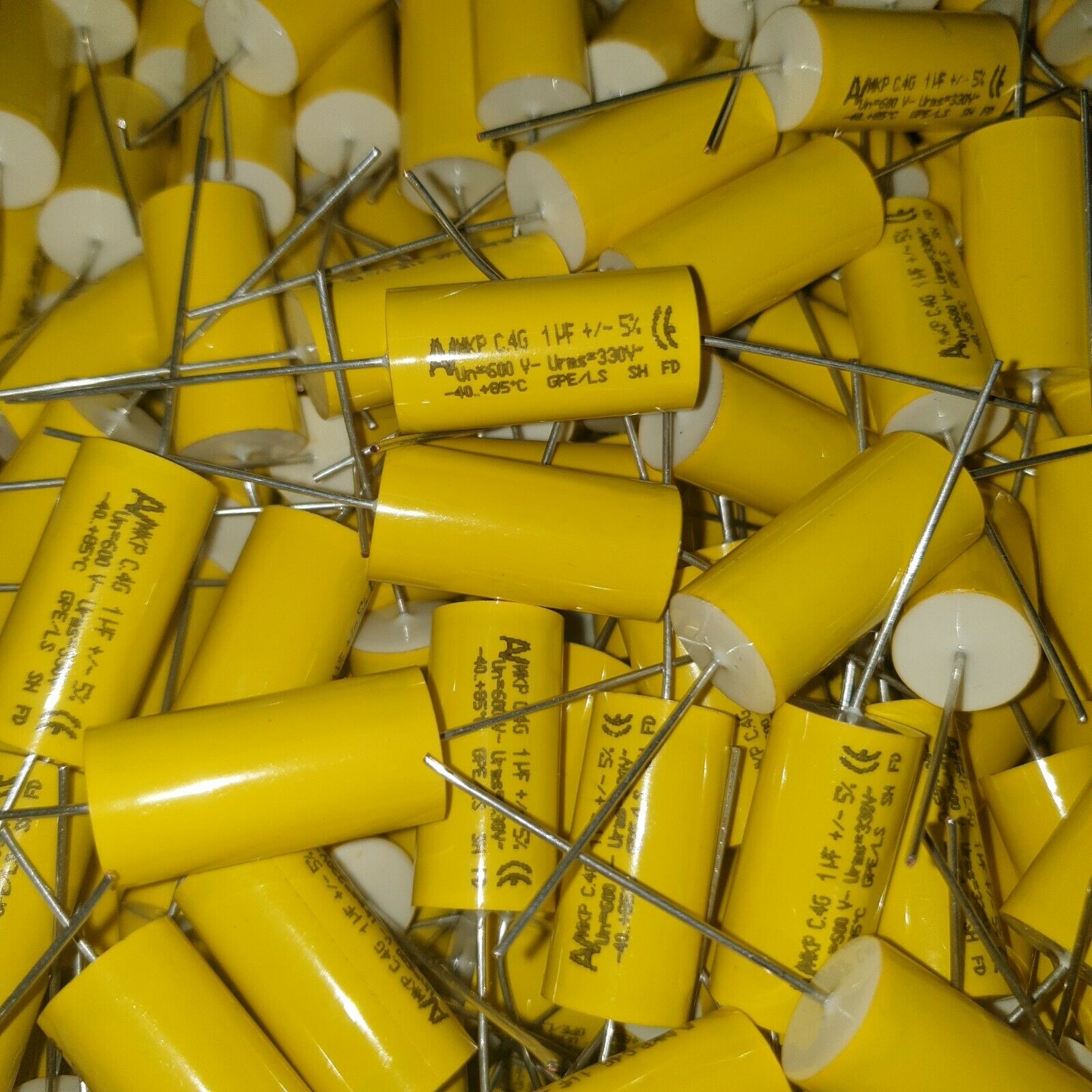 10PCS NEW KEMET ARCOTRONICS C4G 1uF 600V 5% AXIAL HIEND MKP CAPS!C4GAHUC4100AA0J