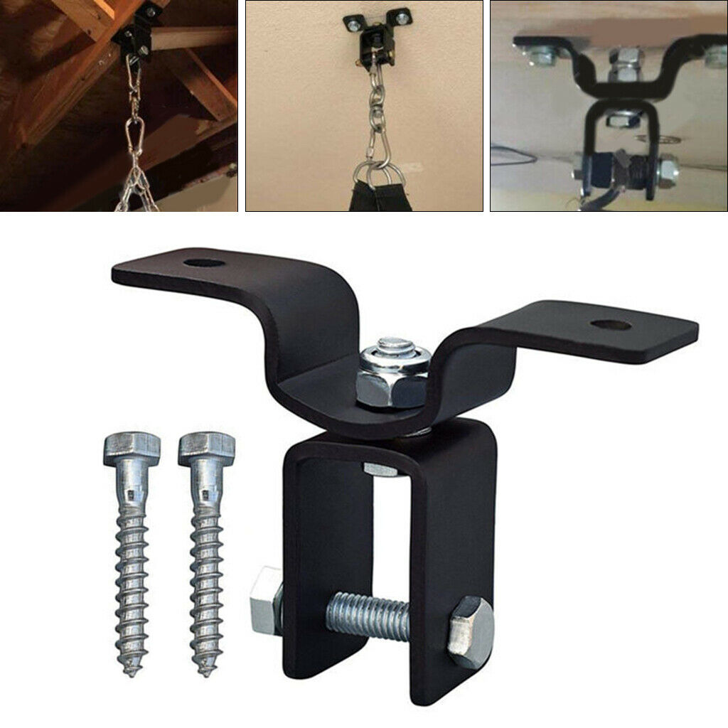 Heavy Duty Heavy Bag Ceiling Hook Hanging Sand Bag Bracket Home Gym MMA