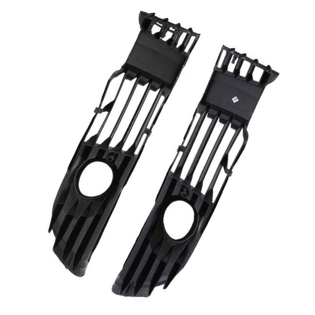 1 Pair Lower Front Bumper Grill Grille For Fog Lights