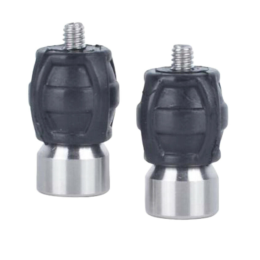 2pcs Archery Sight Stabilizer Ball Recurve Compound Bow Silencer Damper Arrow