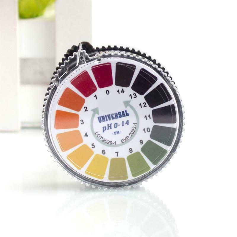 Universal pH Test Paper Strips pH Test Strips Roll pH Measure Full Range 0-14
