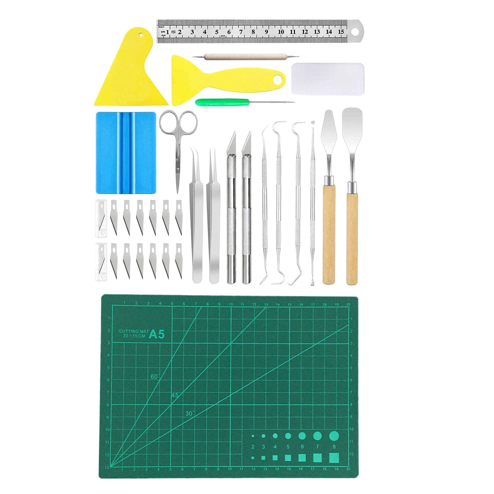 Vinyl Weeding Tools Craft Basic Set For Wedding, Silhouettes, Cameos