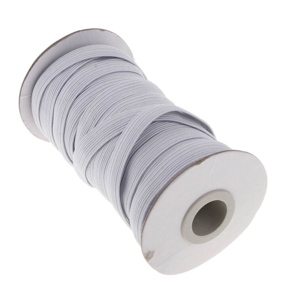 Elastic Band 6 Mm Wide, Elastic White Trousers Rubber Elastic Cord Elastic