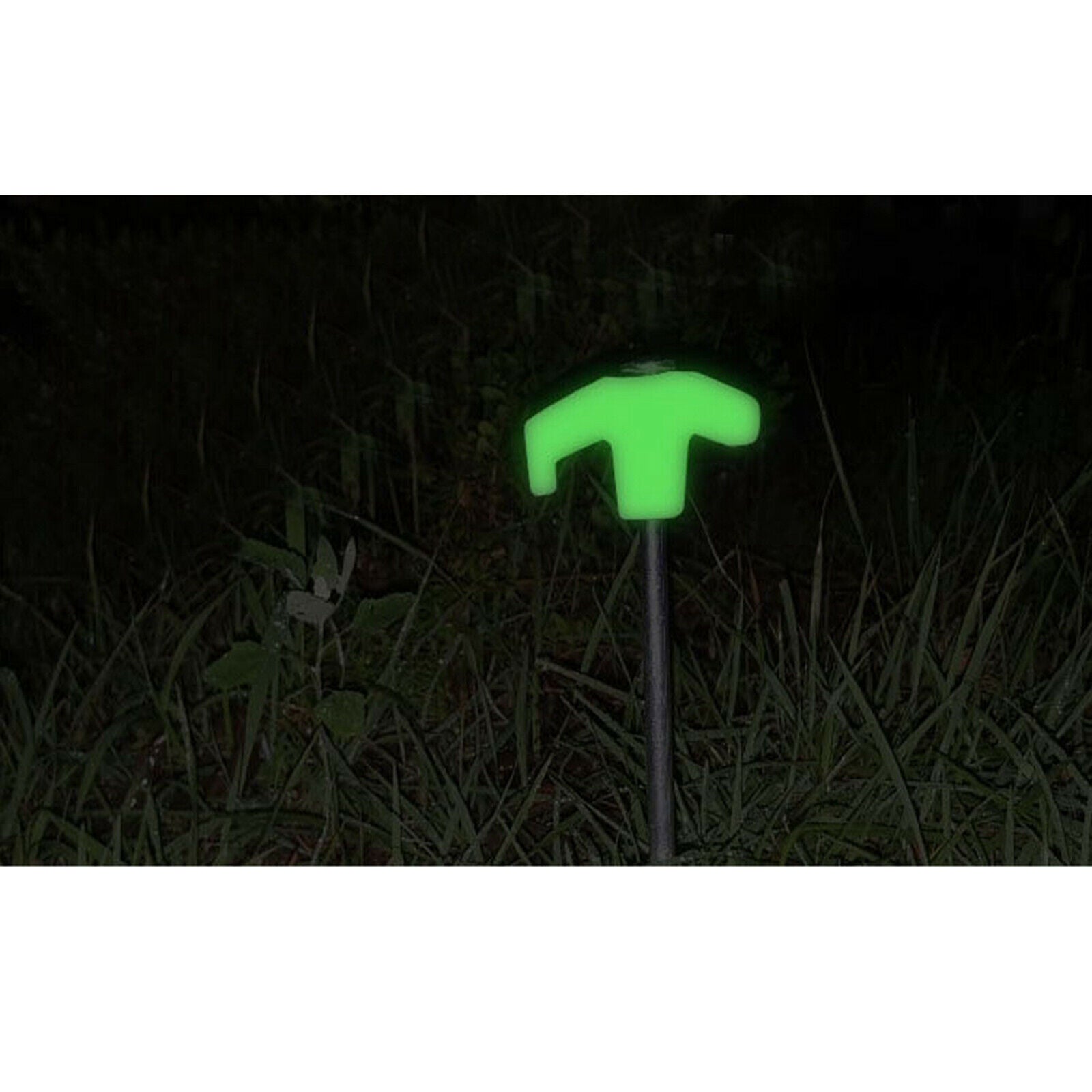 Glow In the Dark Tent Stakes Ground Pegs Outdoor Camping Garden Pin Non Rust