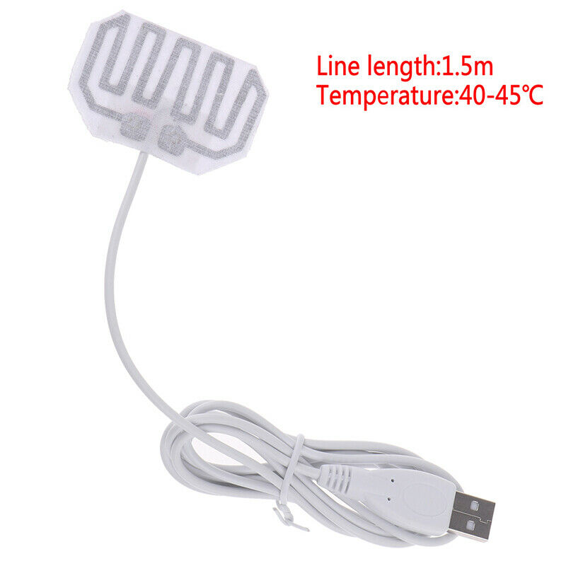 5.5*4CM 5V Carbon Fiber Heating Pad Hand Warmer USB Film Infrared Fever H.l8