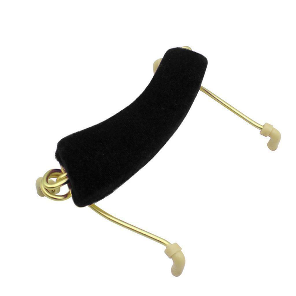Durable 3/4&4/4 Violin Fiddle Shoulder Rest Stage Practice Accessory Black
