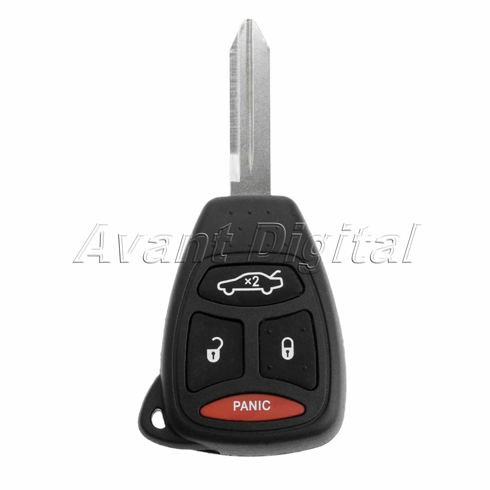 4 Buttons Remote Key Case Shell Replacement for JEEP Commander Grand Cherokee