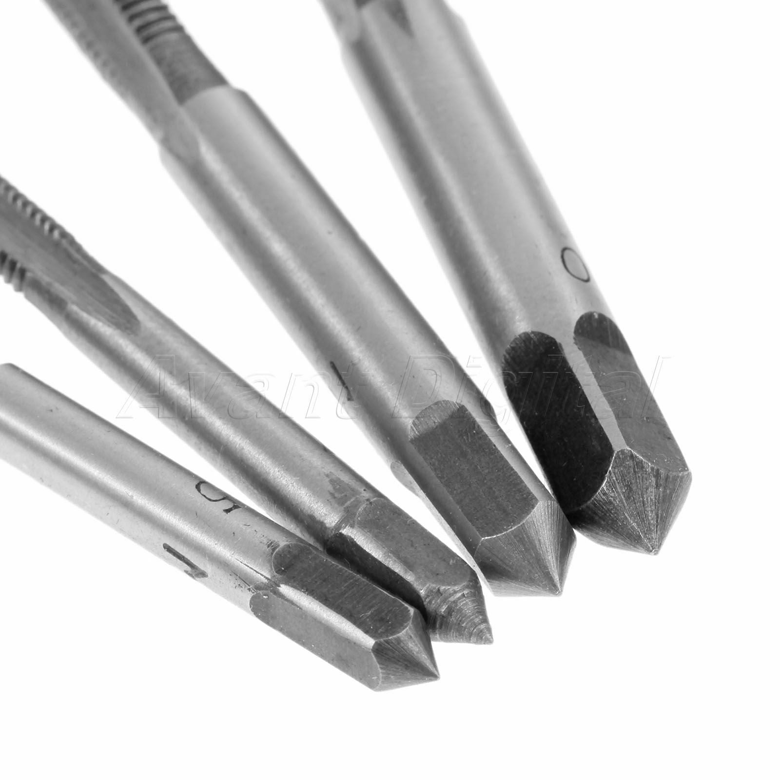 New Metric M3-M12 Threading Screw Tap & Wrench & Drill Bits Metalworking Tool