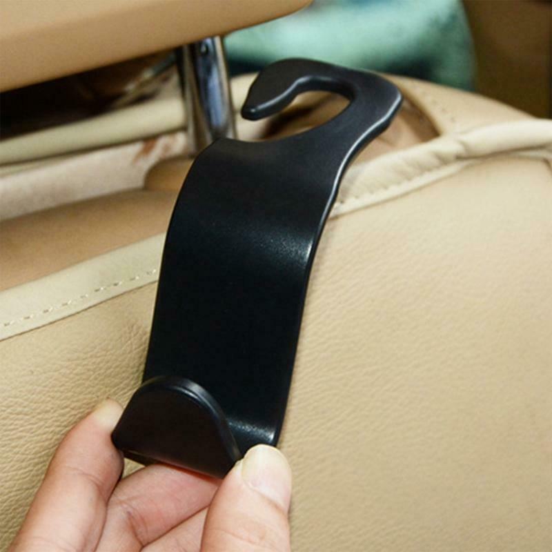 4x Car Seat Coat Headrest Hook Purse Organiser Portable Hanger Storage Groceries