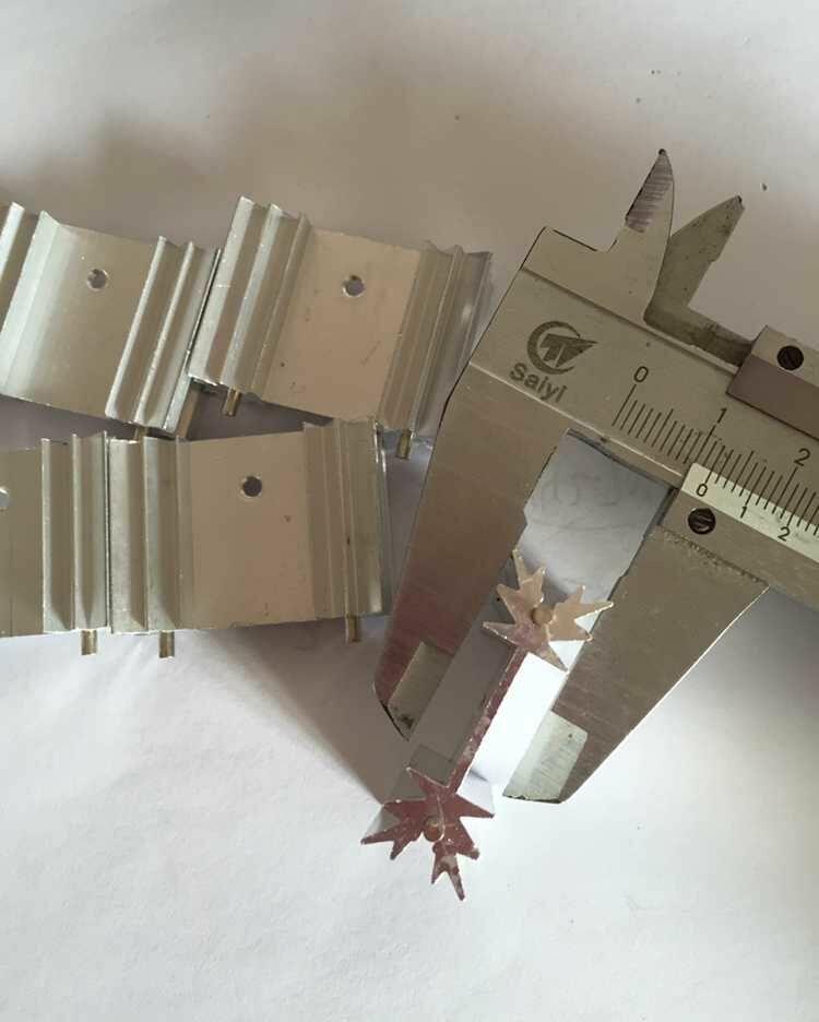 5 x Aluminum Heat Sink Heatsink 25x34x12mm for TO220 Power IC