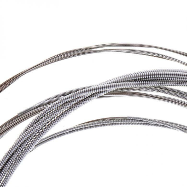 Orphee 6Pcs Electric Guitar Nickel Alloy String Medium 011-050 Bright Tone
