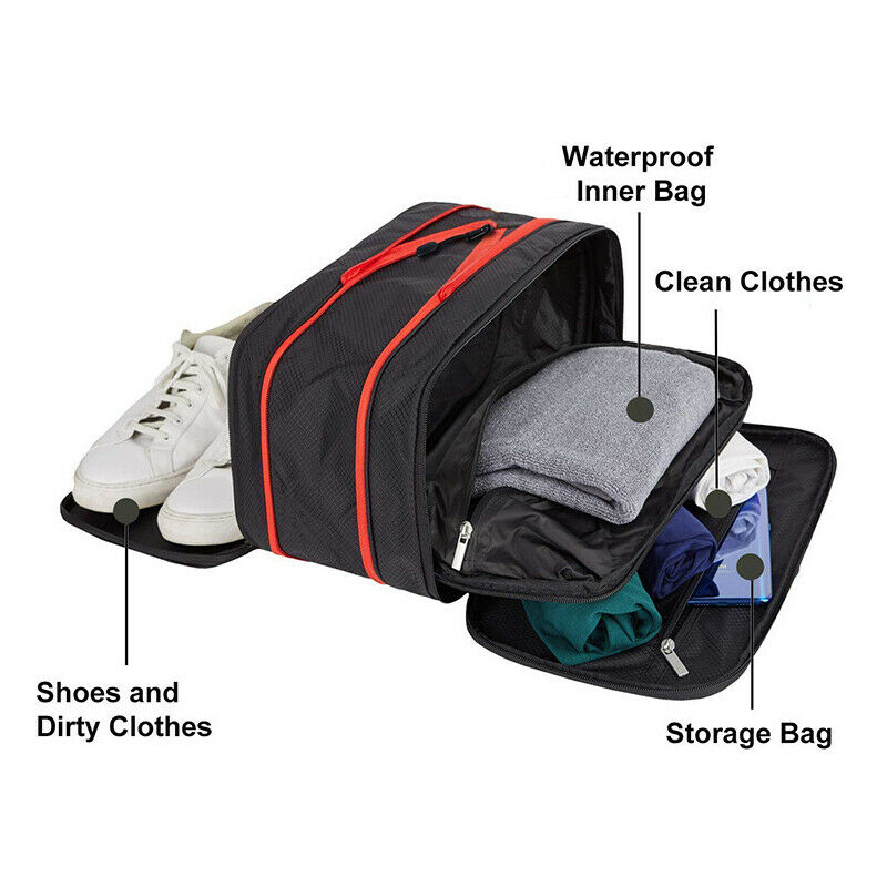 Travel Compress Storage Clothes Luggage Pack Organizer Cube Waterproof Wash Bag