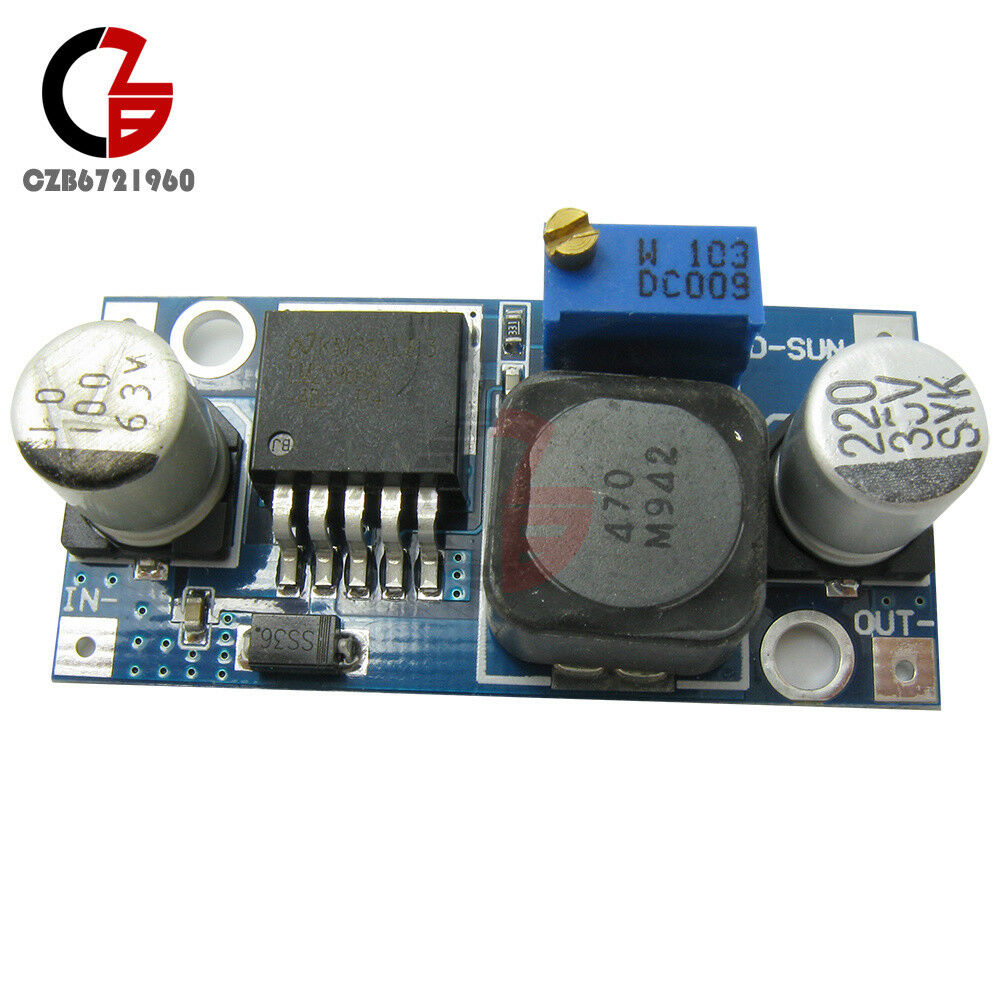 5PCS DC-DC LM2596HVS LM2596HV Adjustable Step Down Buck Converter Power Module