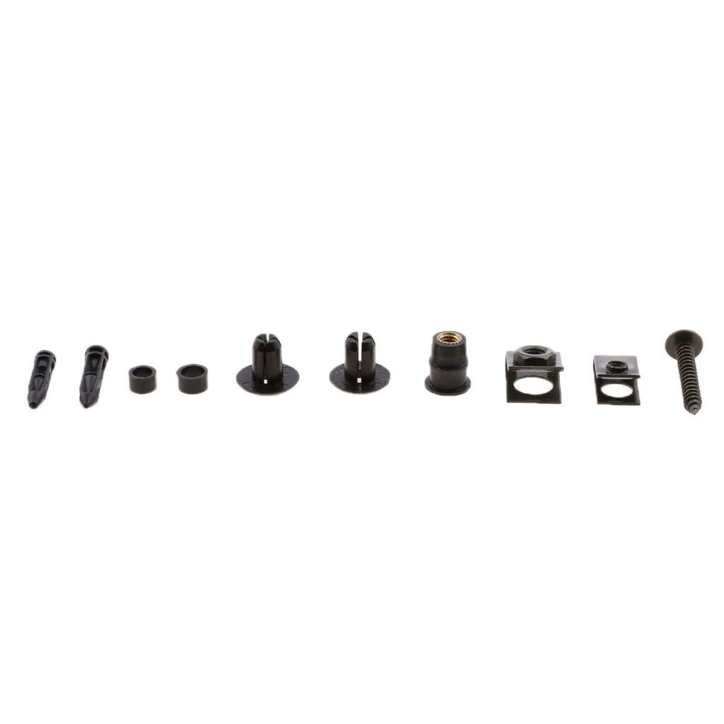 502 Pcs Motorcycle Sportbike Fairing Bolt Fasteners Clip Screws Kit
