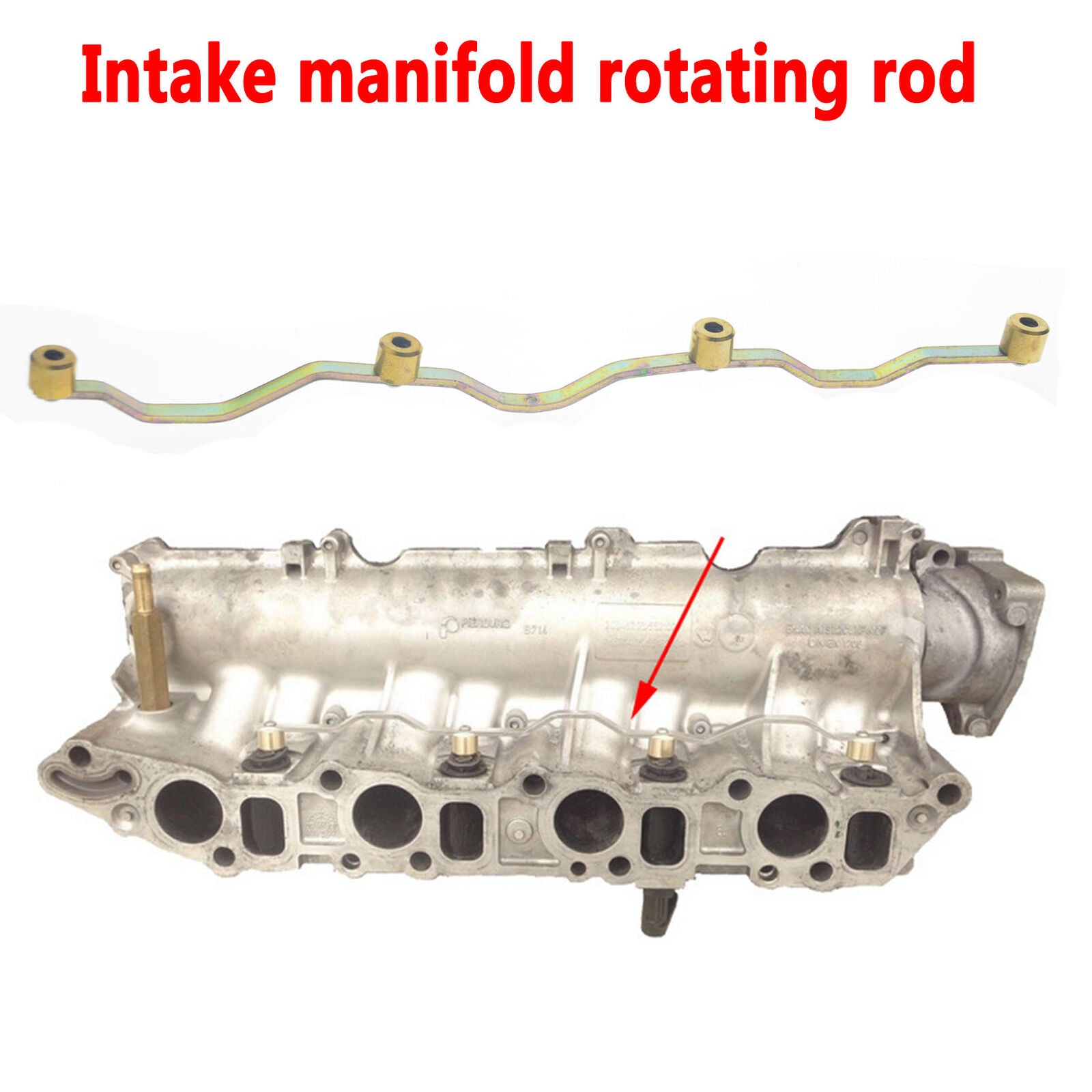 Intake Manifold Swirl Flap Rod For Vauxhall Saab Alfa Z19dth 1.9cdti Tid Jtd
