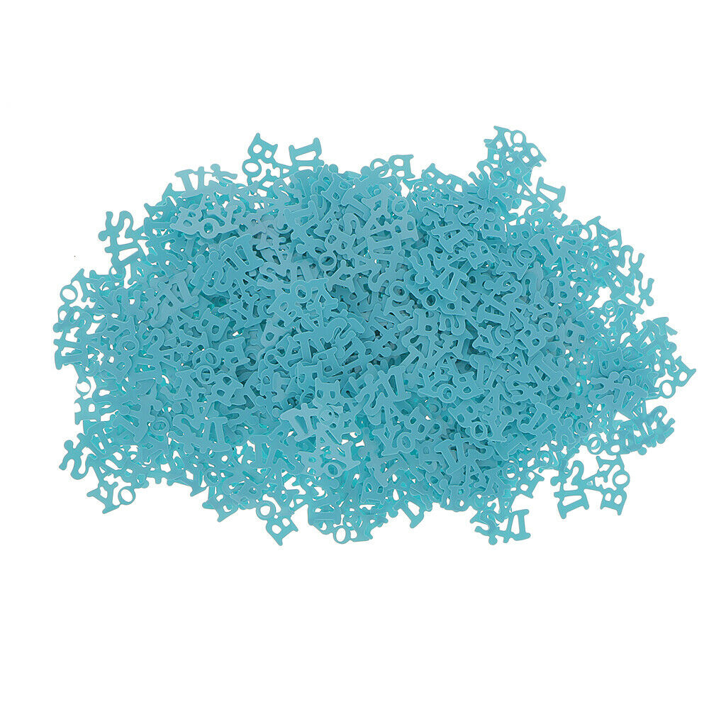 It's A Boy Blue New Baby Shower Christening Party Confetti Sprinkles Scatter