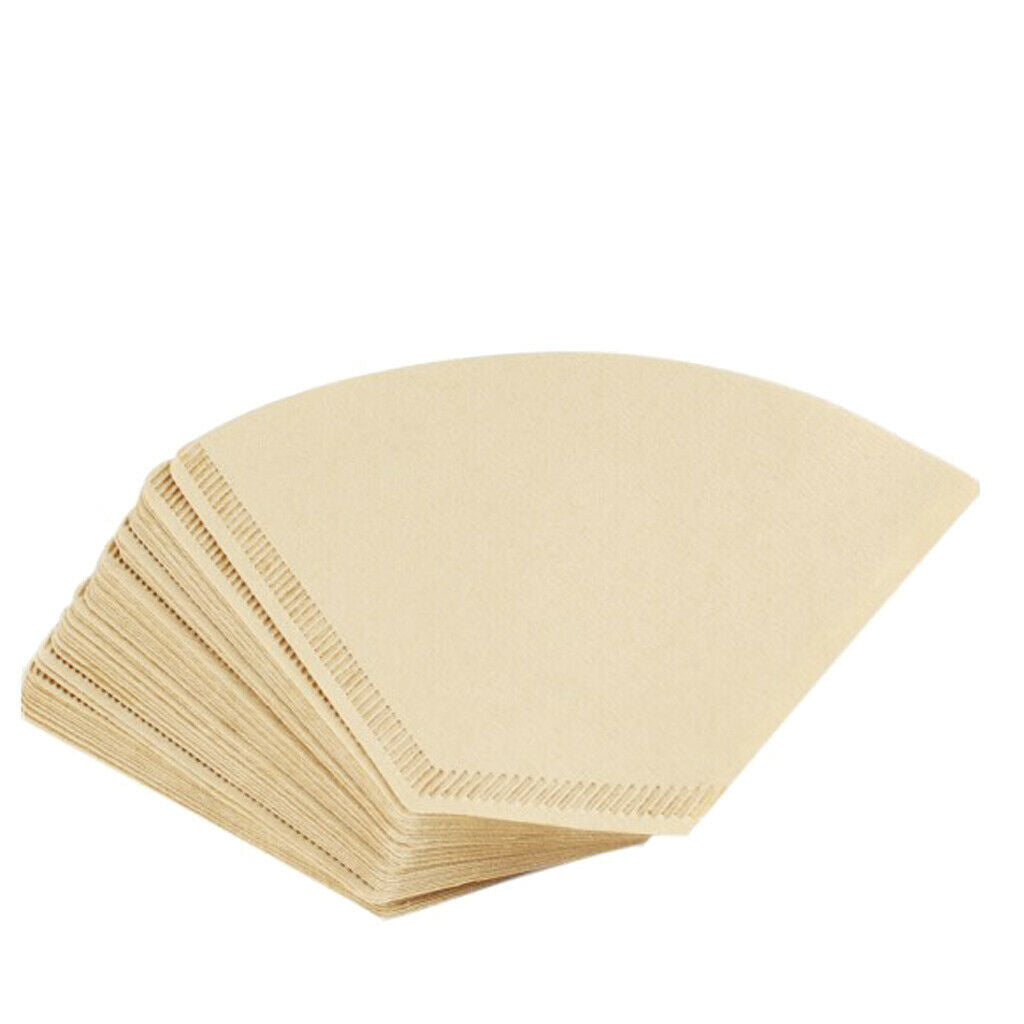100x Replacement Coffee Paper Filters Coffee Paper Strainer for Home Office