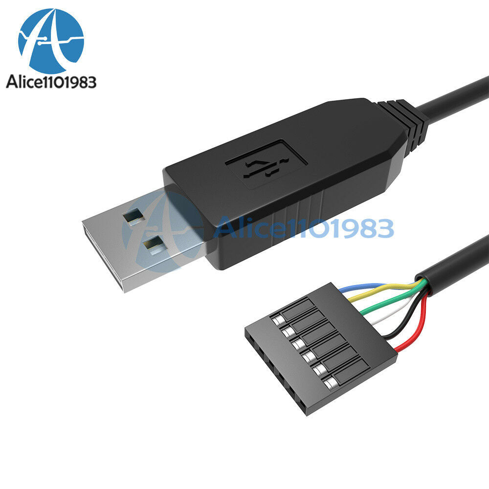 5PCS 6pin FTDI FT232RL USB to Serial adapter module TTL RS232 For Arduino Cables