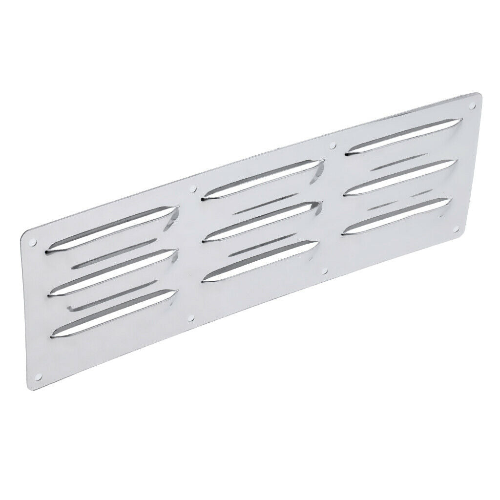 304 Stainless Steel Boat Yacht RV Flush Louver Vent Ventilation Replacement