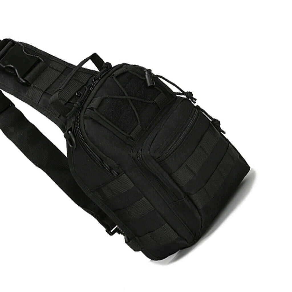 Unisex Men Crossbody Shoulder Sling Outdoor Sports Zipper Travel Messenger Bag -