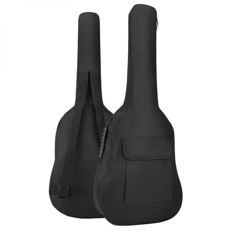 36Inch Guitar Case Gig Bag Double Straps Oxford Fabric Pad 5mm Cotton Thickening