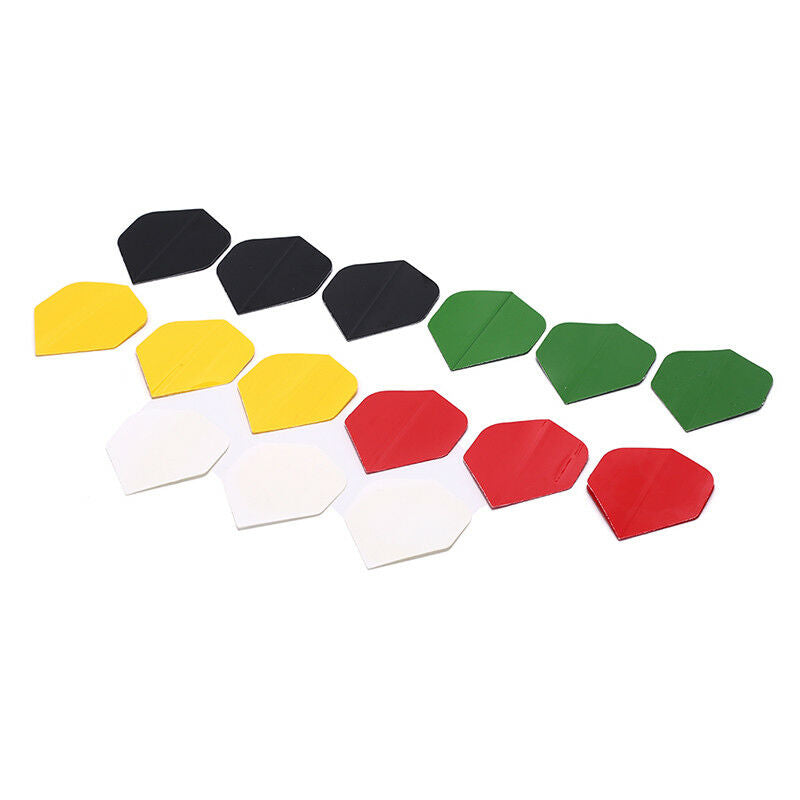 15pcs dart flights nice darts flight mixed color for outdoor darts wing ta.l8